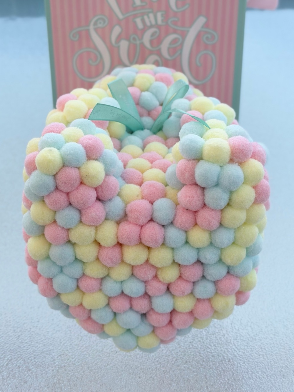 Always and Forever Multicolor Pastel Non-Edible Marshmallow Bear Toy - Picture 5 of 10
